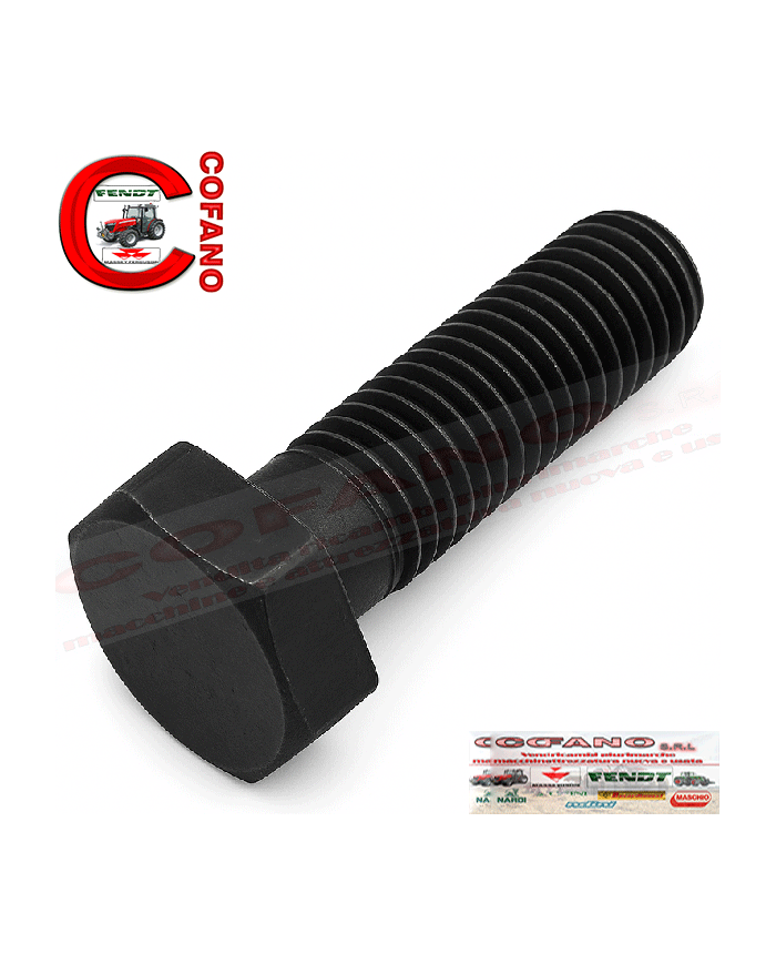 Bullone esagonale 179884 Case IH 12,7x34,9 mm UNC 1,95 mm