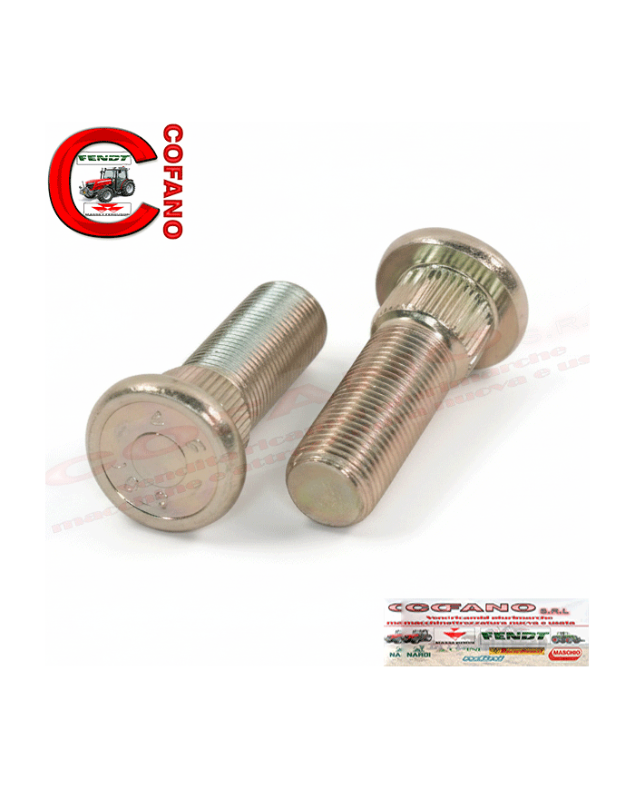 Bullone ruota compatibile con Case IH 3058254R1 M18x1,5x61mm