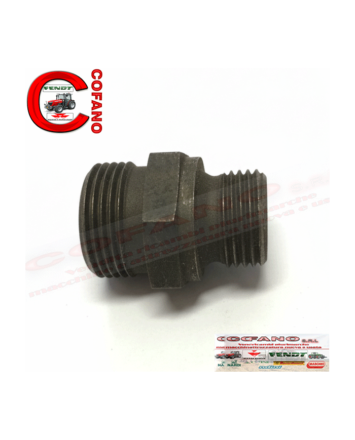 Raccordo M22-M18 compatibile con Case IH 3058415R1 22X18 mm