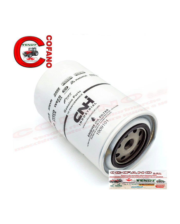 Filtro olio motore tipo lungo 1909101
