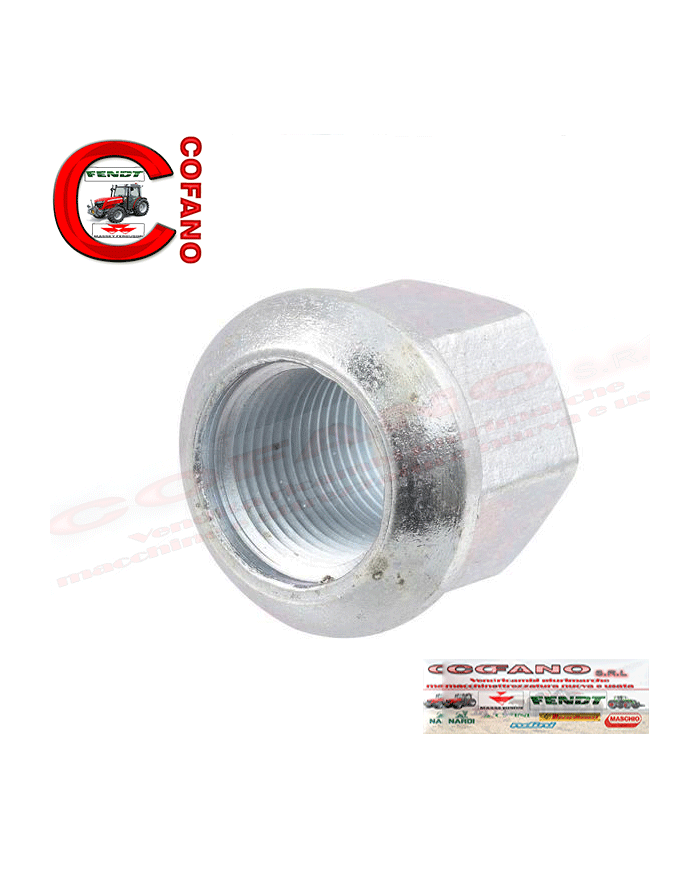 Dado flangia conico M18 compatibile con Case IH 933602R1