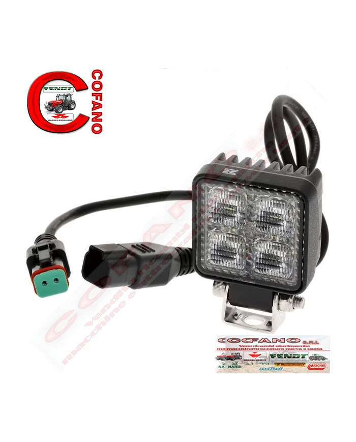 Faro da lavoro led 12w