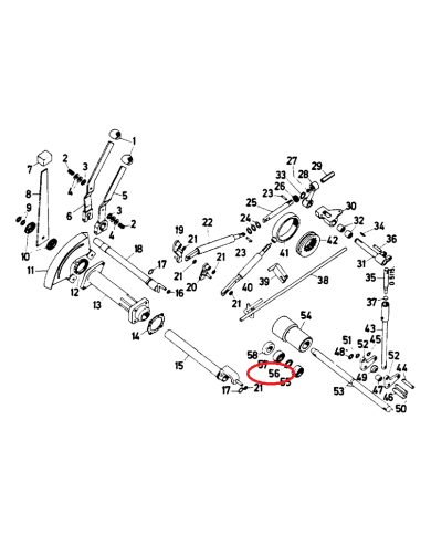 Supporto anello di tenuta albero motore Case IH 8004367R91