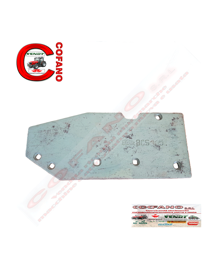 Suola posteriore SX originale Nardi 8CS115