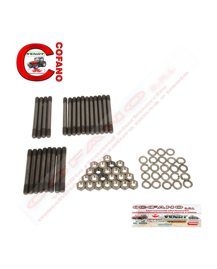 Kit perni testata motore AD4.203 4 Cil.