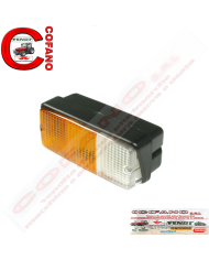Fanale anteriore 2 luci dx/sx per trattori e rimorchi