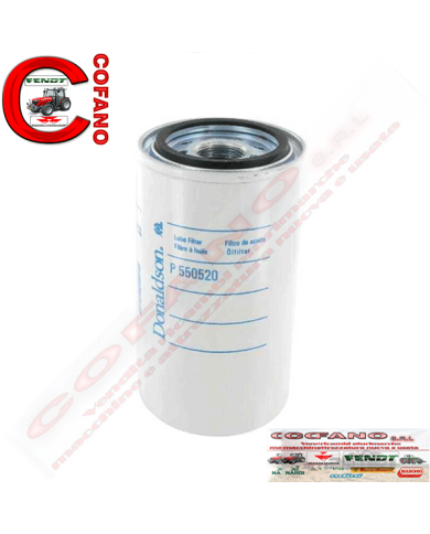 Filtro olio per Iveco P550520 Donaldson