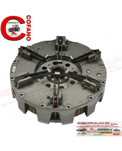 Doppia frizione 3220986R97 Luk Ø 350/350 6 leve compatibile Case IH 1255X 1255XL