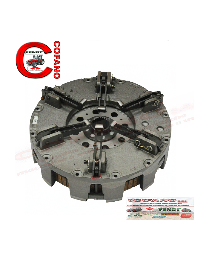 Doppia frizione 3220986R97 Luk Ø 350/350 6 leve compatibile Case IH 1255X 1255XL