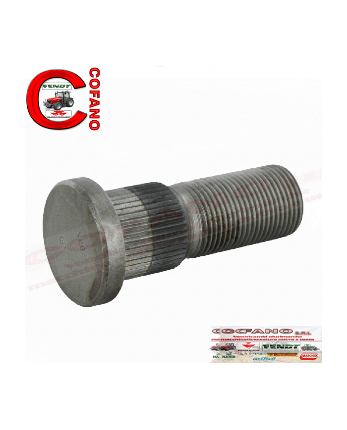 Bullone ruota 3232643R91 M20 X 1,5 compatibile con trattori Case IH