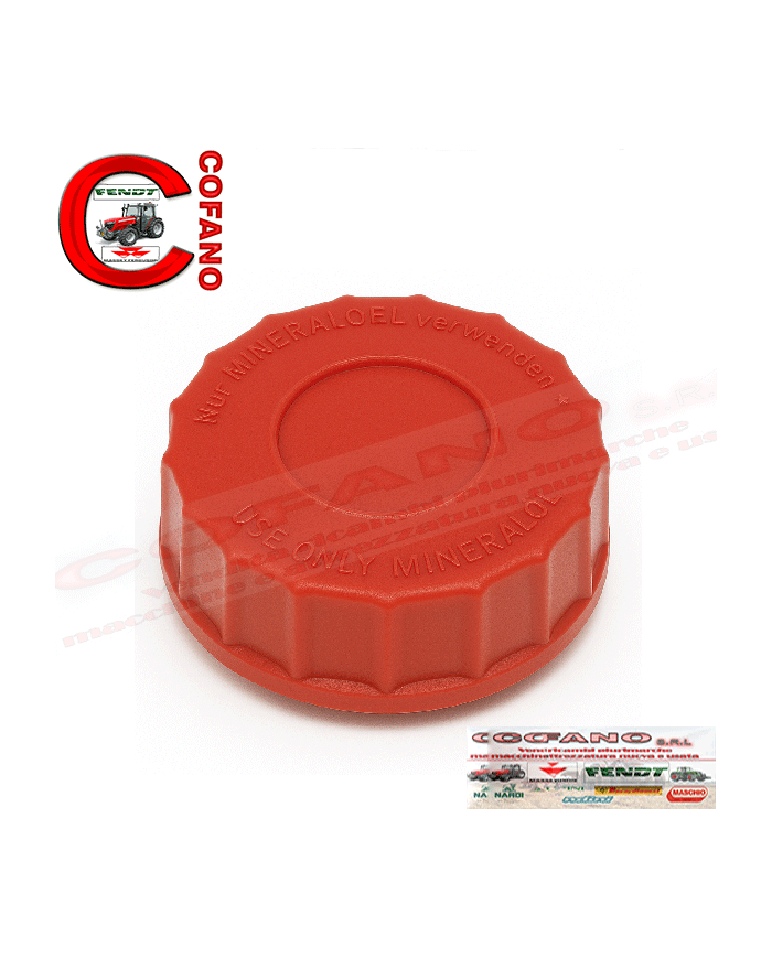 Tappo carburante Ø 43 mm compatibile con Case IH 3223647R1