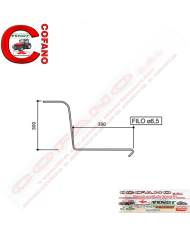 Kit 5 pz. Dente ranghinatore raggera Rossi LS15016
