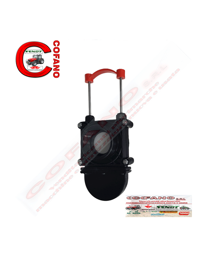 Valvola saracinesca 1'' 1/2'' per atomizzatore Cima