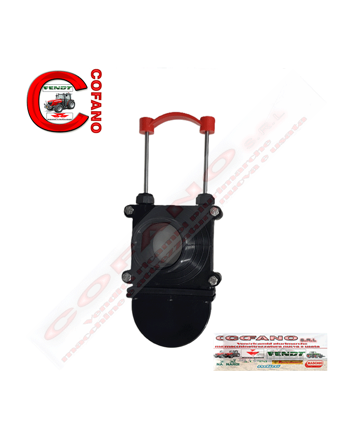 Valvola saracinesca 1'' 1/2'' per atomizzatore Cima