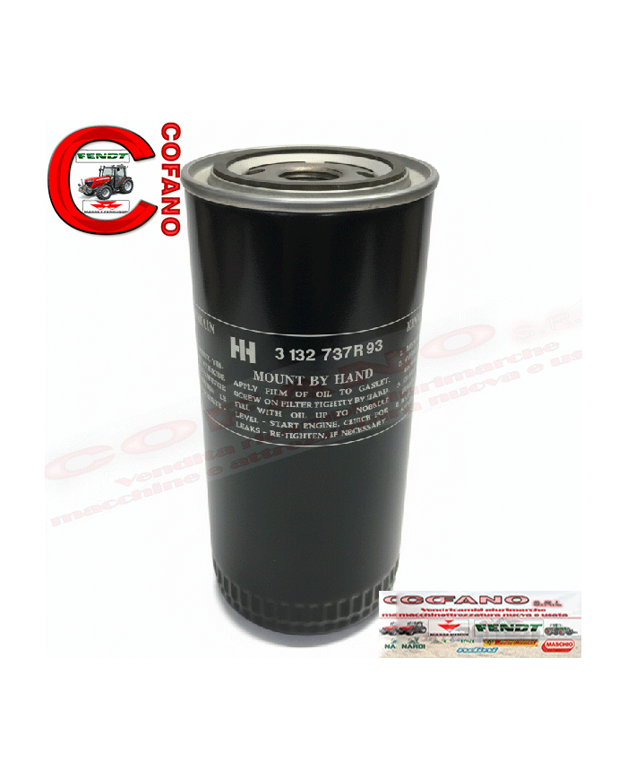 Filtro olio motore compatibile con Case IH MOD.FF311 E.C. ultramicron