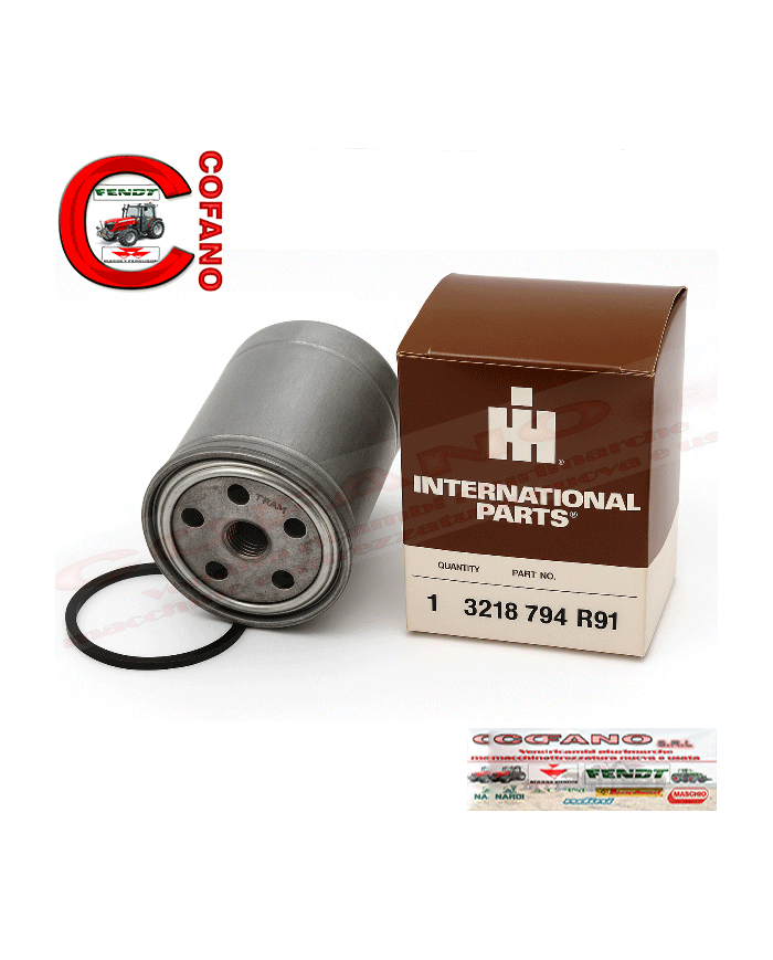 Filtro gasolio compatibile con Case IH 3218794R91