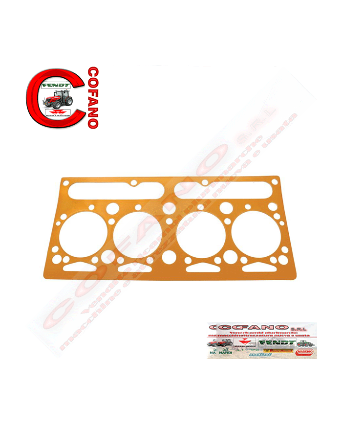 Guarnizione in rame testata 4 cyl AD4.203