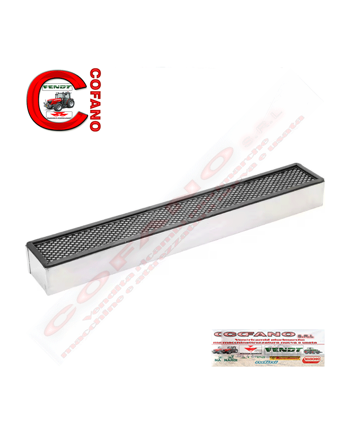 Filtro cabina carbone attivo 600x90 mm