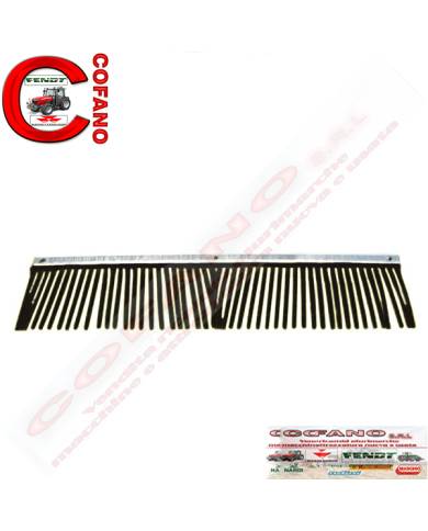 Spazzola sottocofano intera per raccoglitrice Bosco F802 150 cm