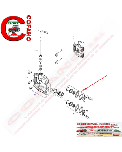 Kit riparo attacco rapido 4308223M11