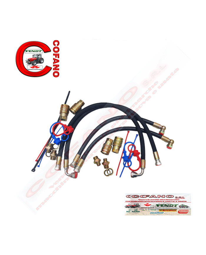 Kit flessibile tubi e valvole