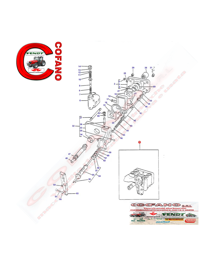 Pompa idraulica Agco 1683301M92