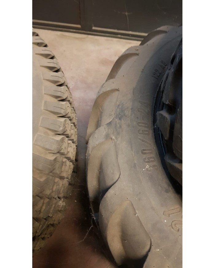 Kit Ruote completo gomme e cerchi per trattori