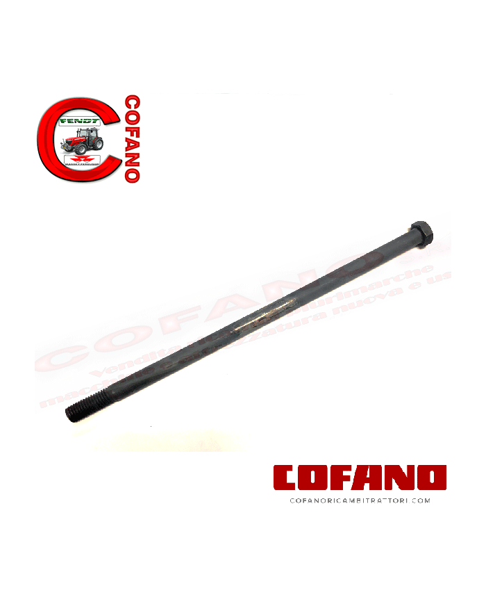 Perno basamento motore 340X12 mm compatibile con Case IH 3218934R1