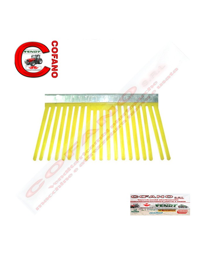 Spazzola per raccoglitrice Bosco F120 F802 20x30cm