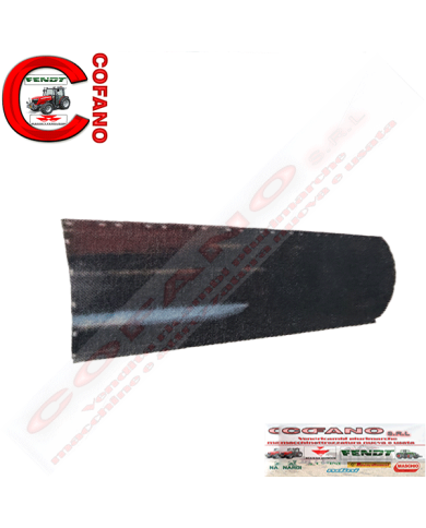 Ricambio Inox per convogliatore raccoglitrice Bosco 151x43