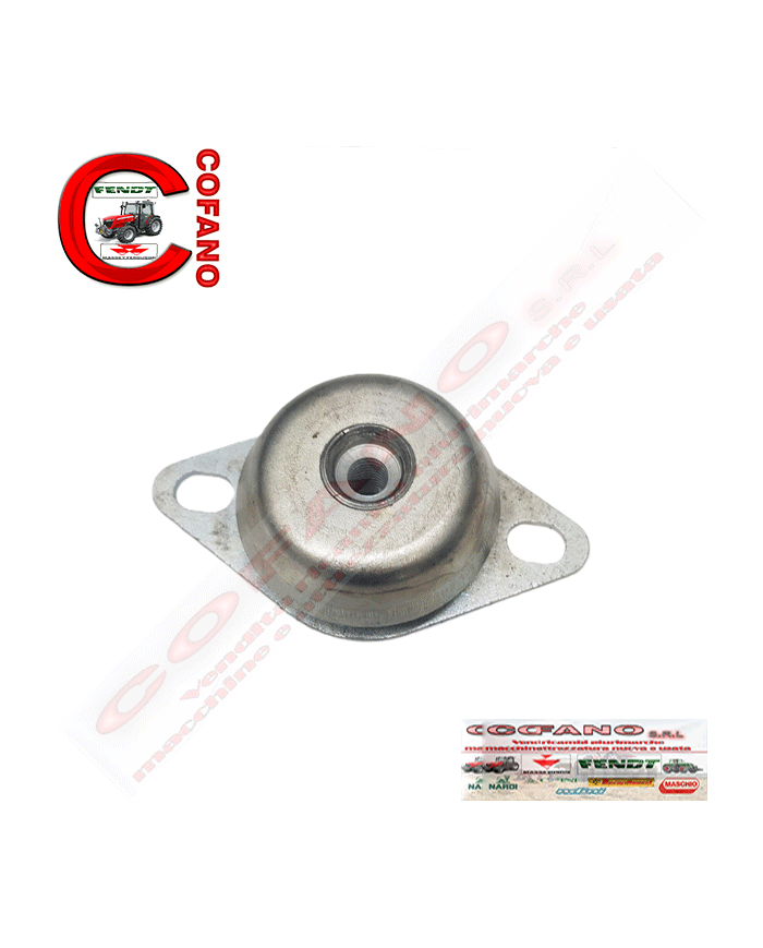 Supporto antivibrante 107x H30 mm