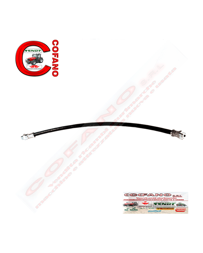 Tubo flessibile alta pressione per pompa ingrassaggio 30 cm