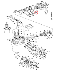 Testina pompa iniezione Bosch compatibile con Case IH 3079118R91