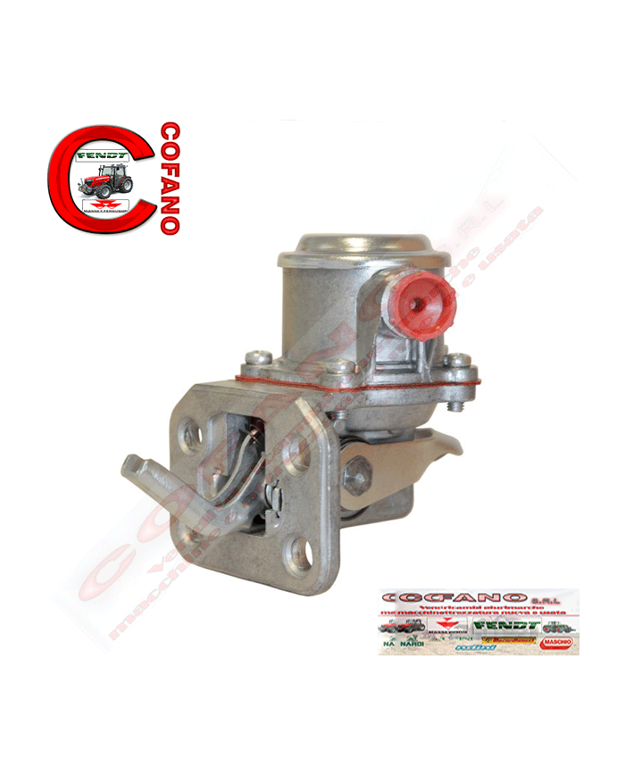 Pompa alimentazione carburante  4 fori Massey Ferguson Landini