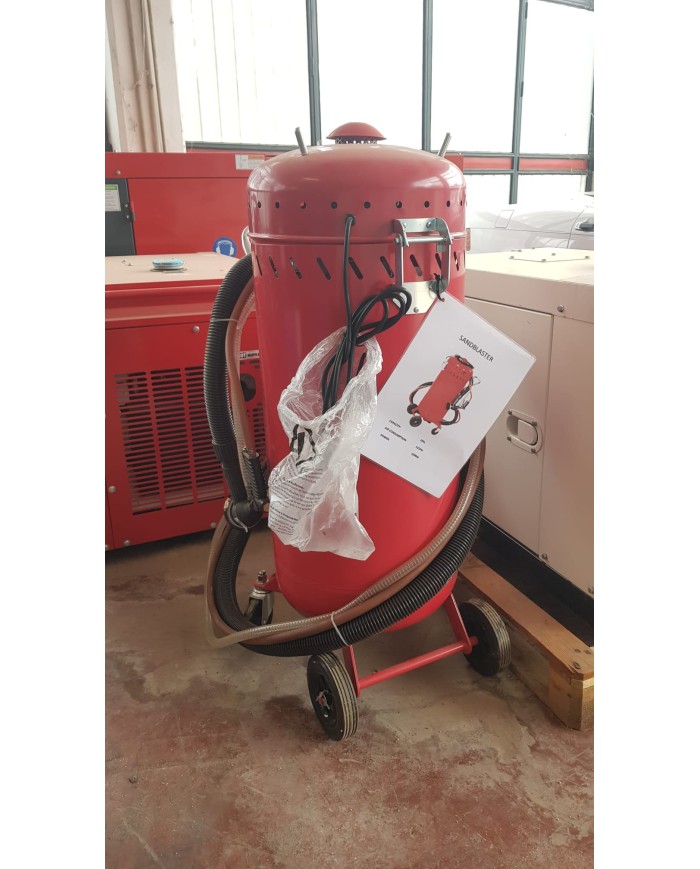 Sabbiatrice/aspiratore portatile