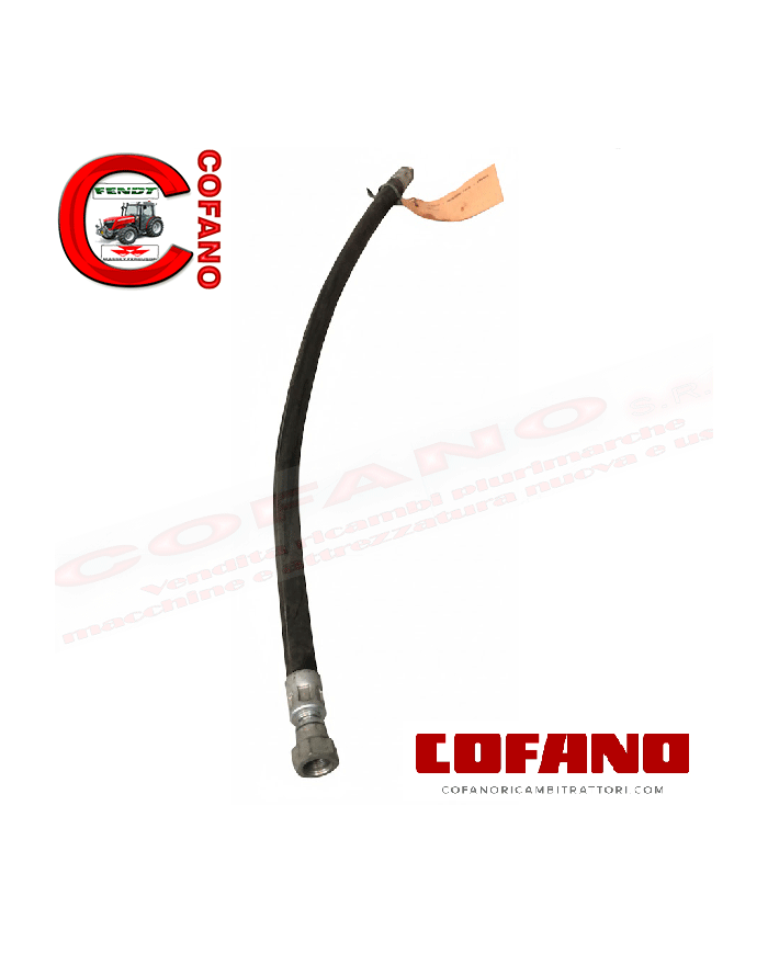 Tubo idraulico compatibile con Case Ø 20 x 52 x 24 mm 3229364R1