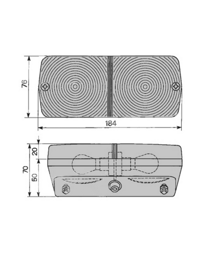 Fanale anteriore (dx/sx)