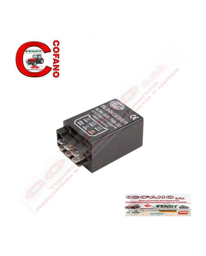 Relè Hella 6 contatti Agco