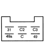 Relè Hella 6 contatti Agco