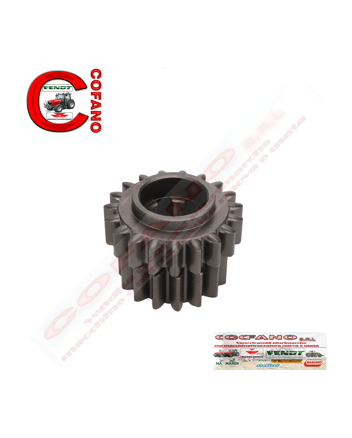 Ingranaggio doppio 15-19 denti Landini 3532048M3 MF