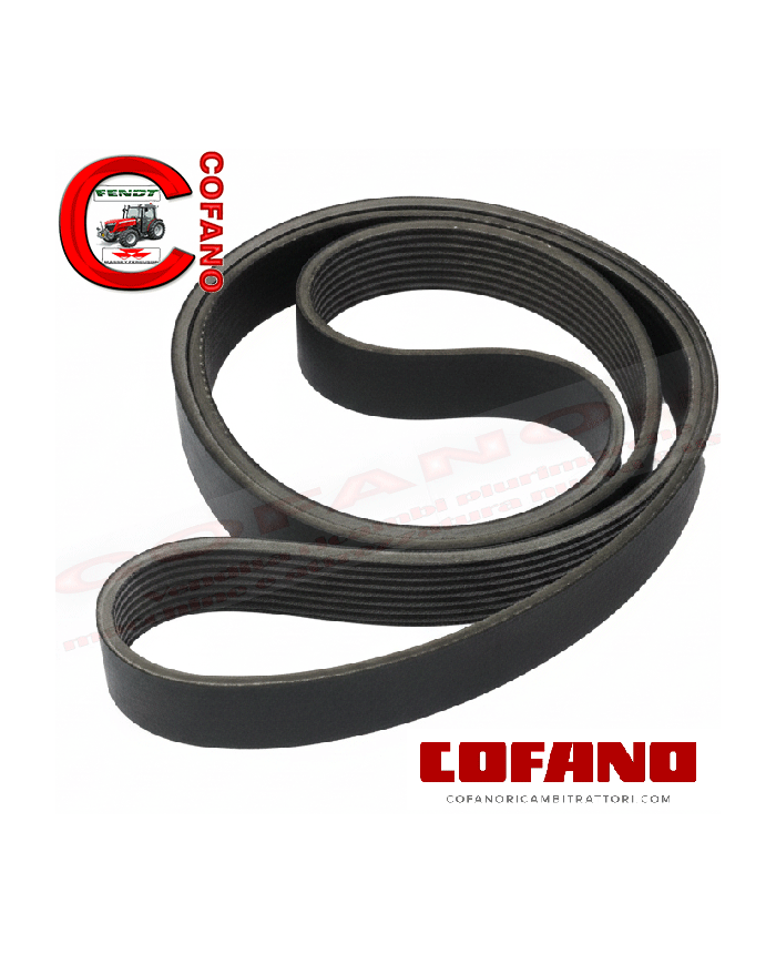 Cinghia ventola 1700x 28 x 4,7 mm compatibile con Case IH J911567