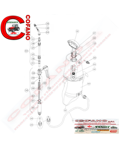 Vaporizzatore a pressione 5 L