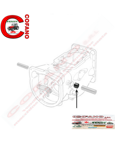 Boccola dell'albero Ø 27x25 mm