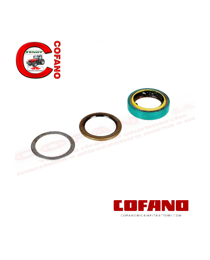 Kit guarnizioni assale anteriore compatibile con Case IH serie 7200 193075A1