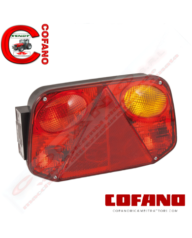 Fanale posteriore con passacavo ( DX-SX )