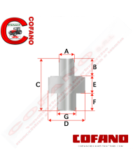 Perno a snodo assale anteriore Agco 3429319M1