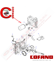Filtro idraulico 4303303M1 Agco MF 5400-6400