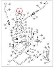 Leva Cambio 3220404R3 compatibile con Case IH Serie 74, 84, 85, 95