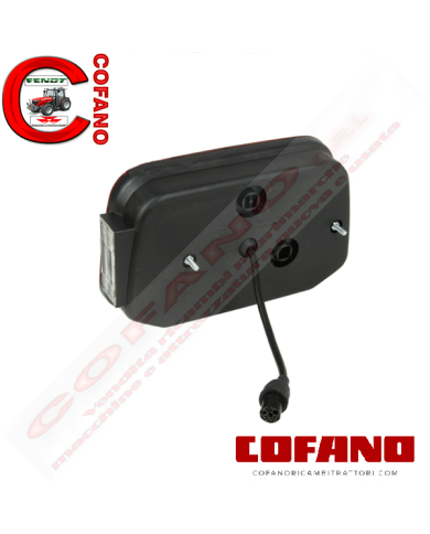 Fanale posteriore con passacavo ( DX-SX )