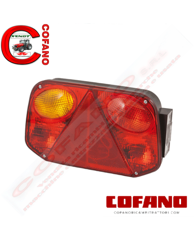 Fanale posteriore con passacavo ( DX-SX )